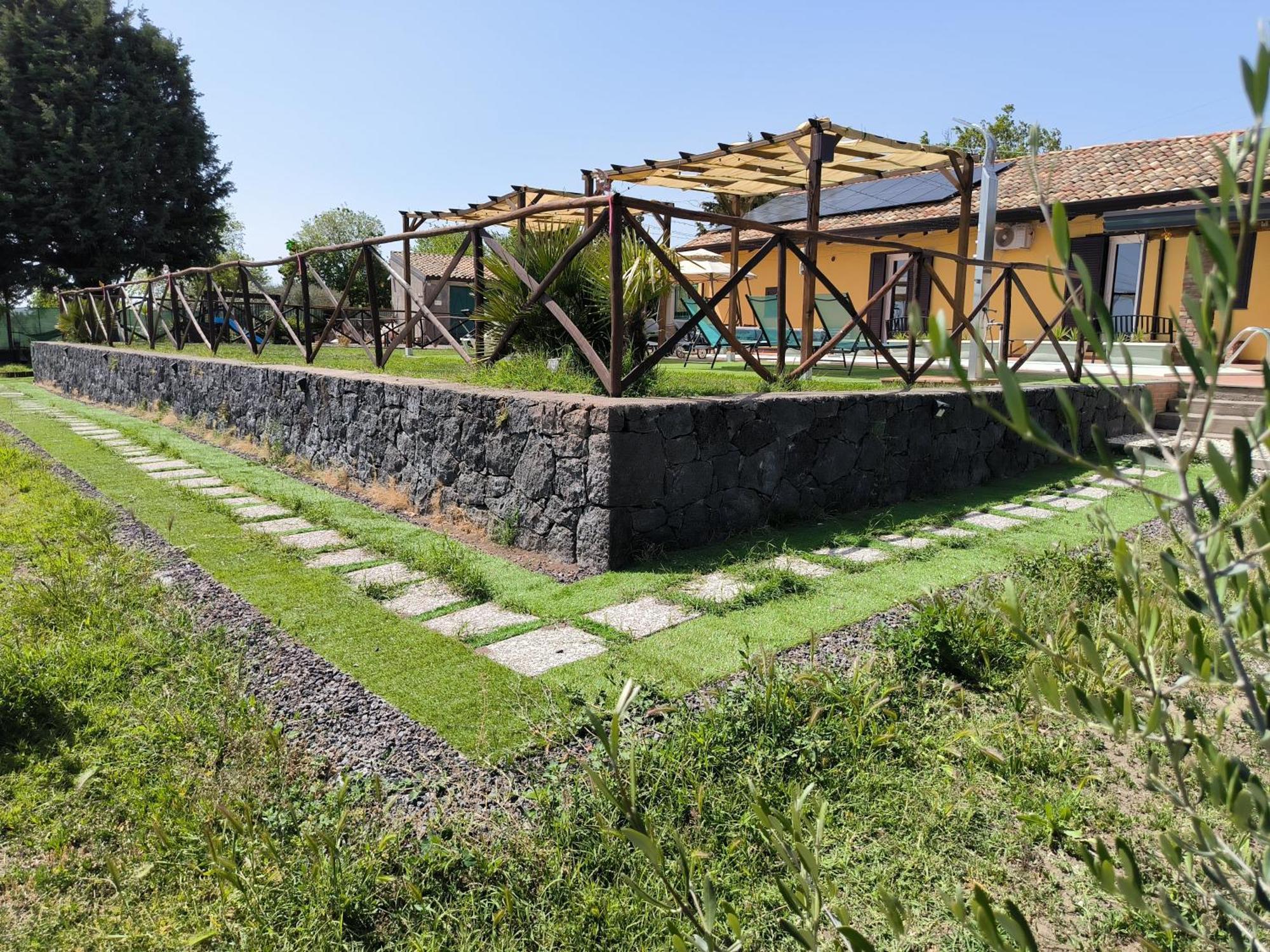Villa Egle Belpasso, Villa Vacanza Con Piscina Exterior photo