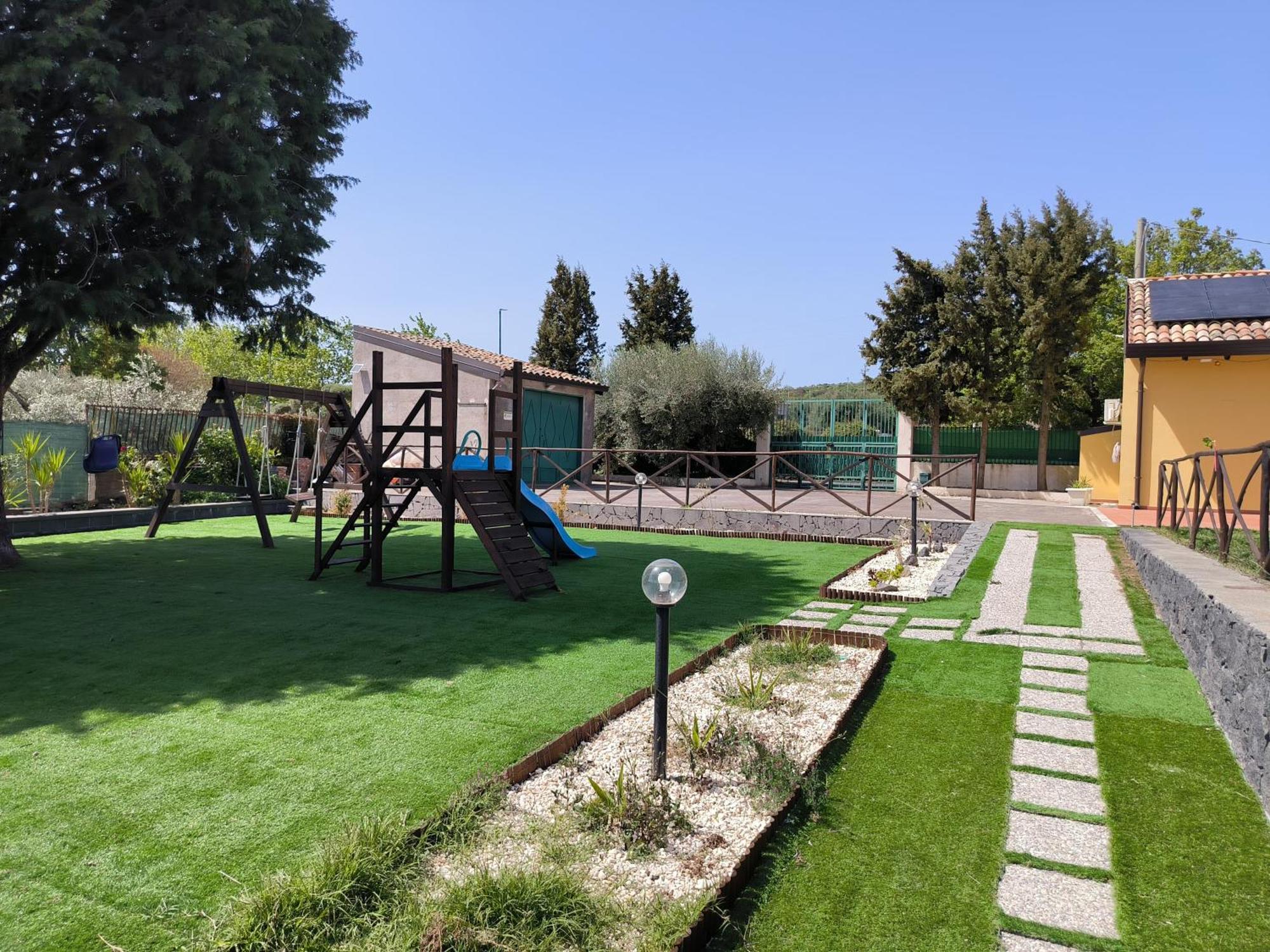 Villa Egle Belpasso, Villa Vacanza Con Piscina Exterior photo