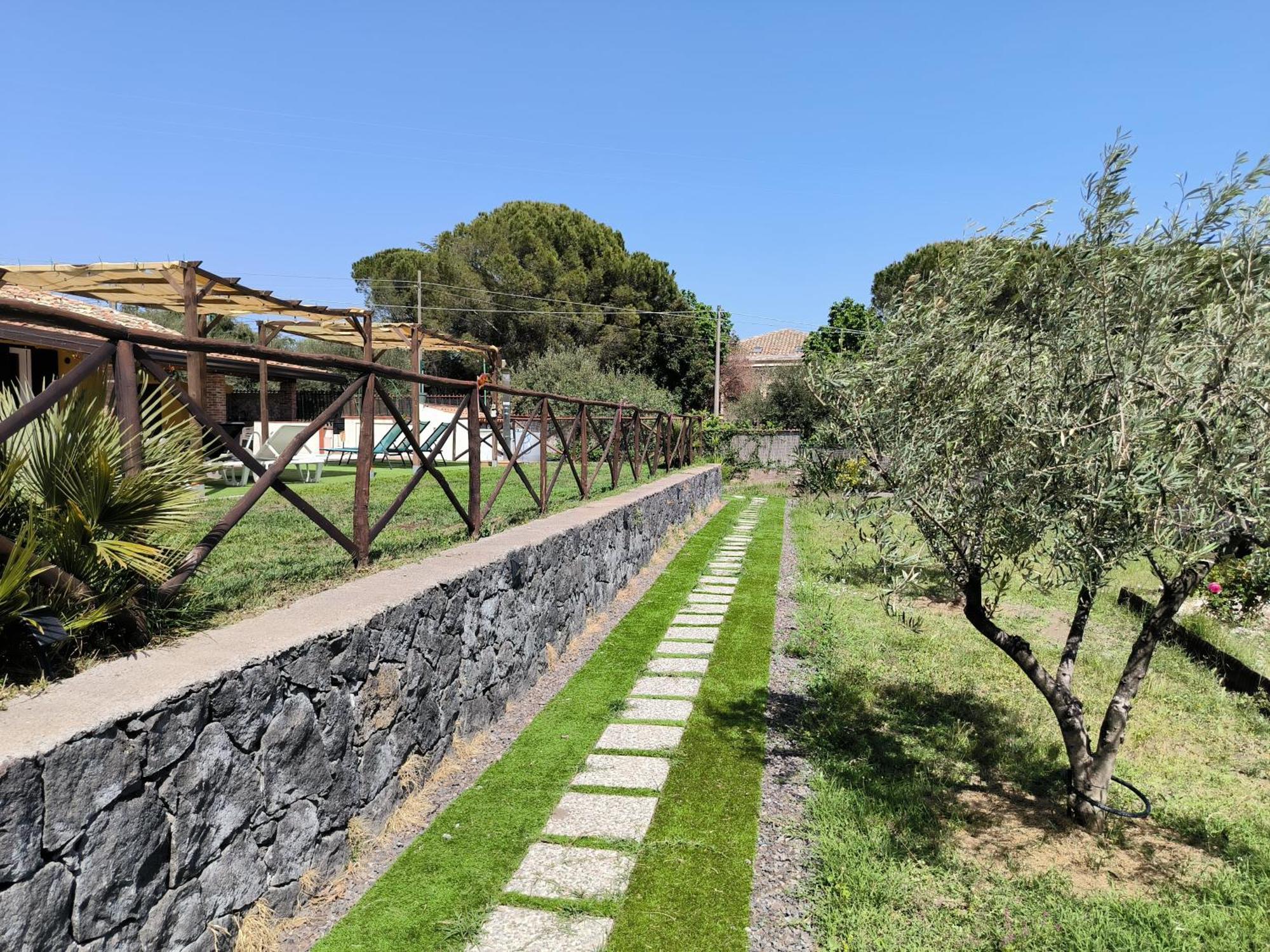 Villa Egle Belpasso, Villa Vacanza Con Piscina Exterior photo