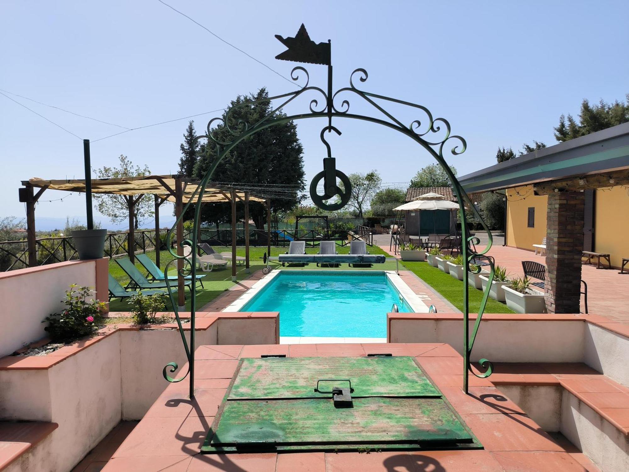 Villa Egle Belpasso, Villa Vacanza Con Piscina Exterior photo