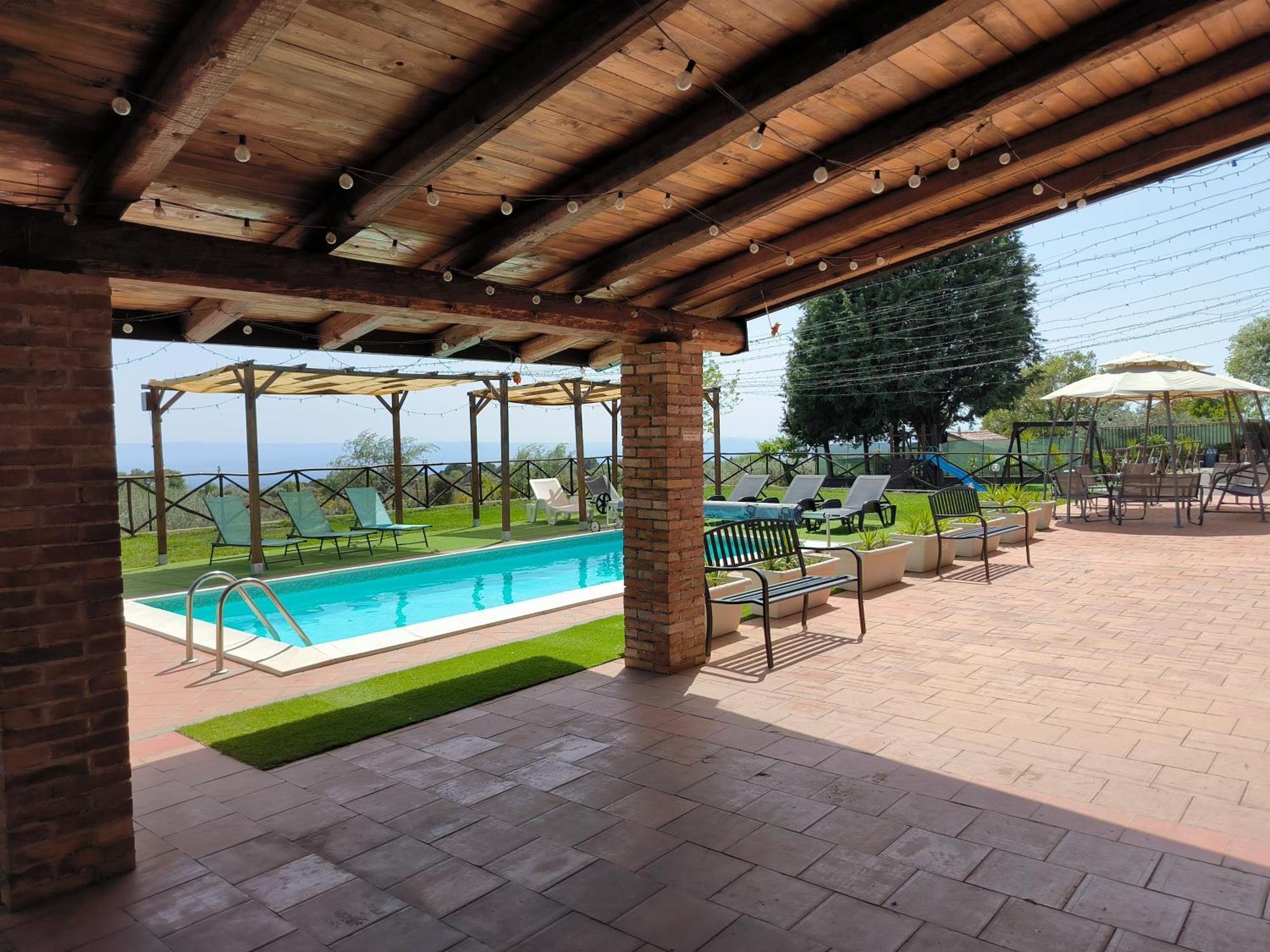 Villa Egle Belpasso, Villa Vacanza Con Piscina Exterior photo